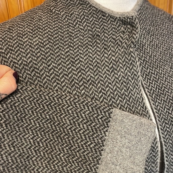 Long 1 button cardigan - Picture 3 of 9
